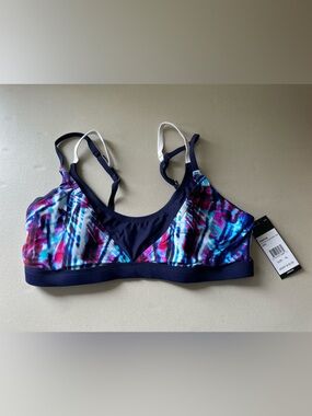 NWT Adidas Electric Palm Swim Top Sport Top XL